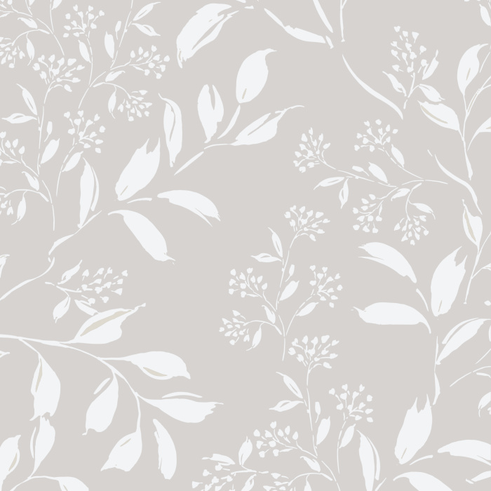 Create a new, fresh feel in any room of your home with our Swirling Botanicals Peel And Stick Removable Wallpaper.