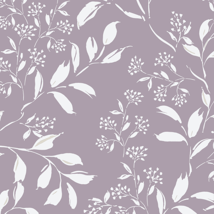 Create a new, fresh feel in any room of your home with our Swirling Botanicals Peel And Stick Removable Wallpaper.