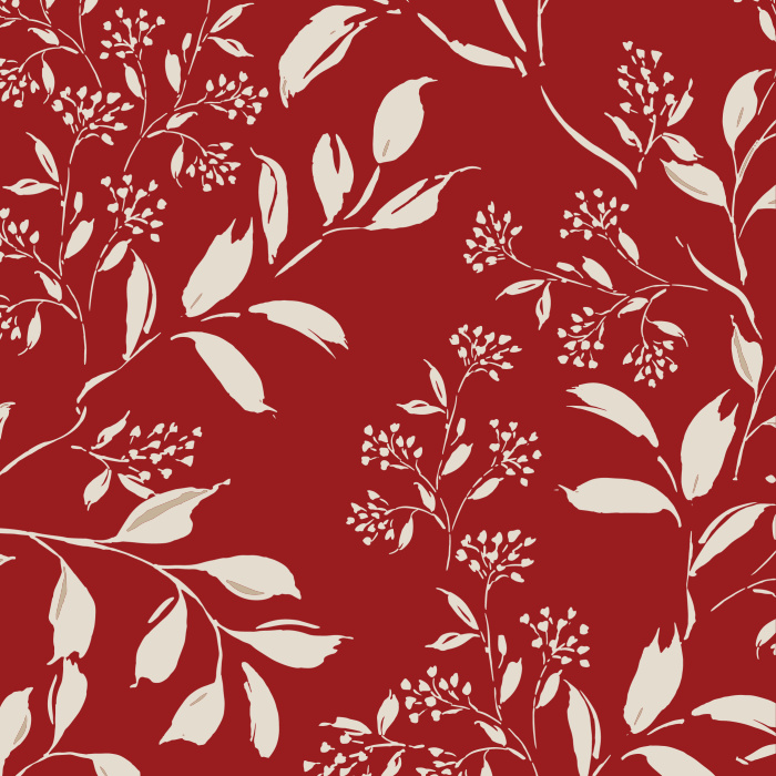 Create a new, fresh feel in any room of your home with our Swirling Botanicals Peel And Stick Removable Wallpaper.