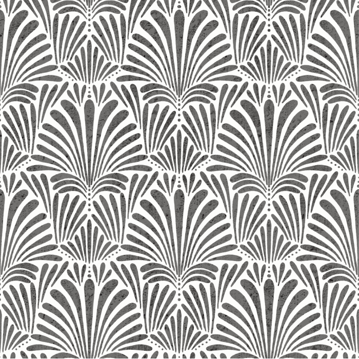 Create a classic look on any wall in your home with our Fountain Motif Peel And Stick Removable Wallpaper.