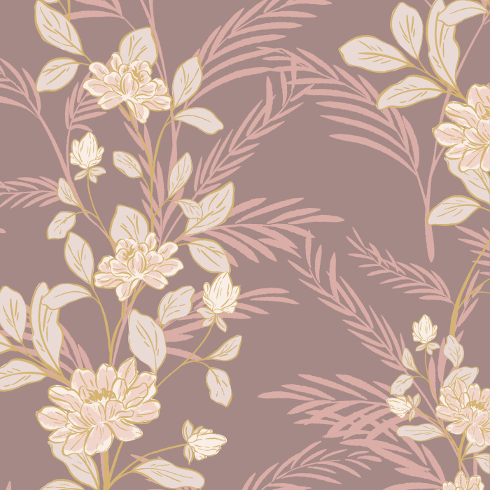 Add a touch of nature to your walls with our Garden Sound Peel And Stick Removable Wallpaper.