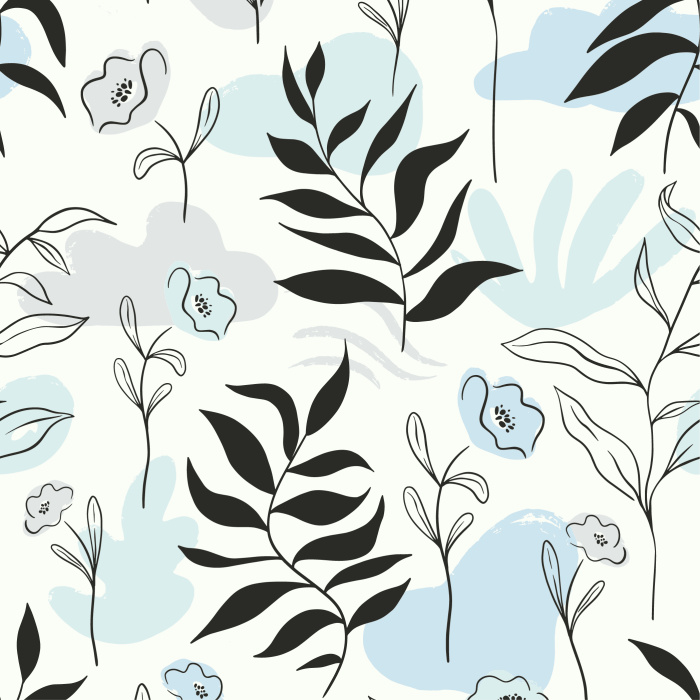 Create a groovy accent wall anywhere in your home with our Botanic Beat Peel And Stick Removable Wallpaper.