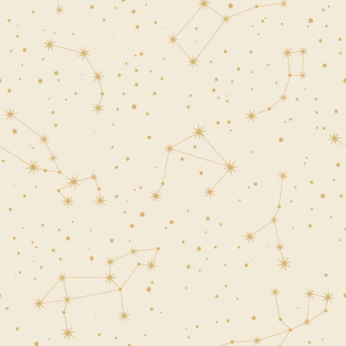 Add a starry night sky to any room in your house with our Celestial Constellations Peel And Stick Removable Wallpaper. 