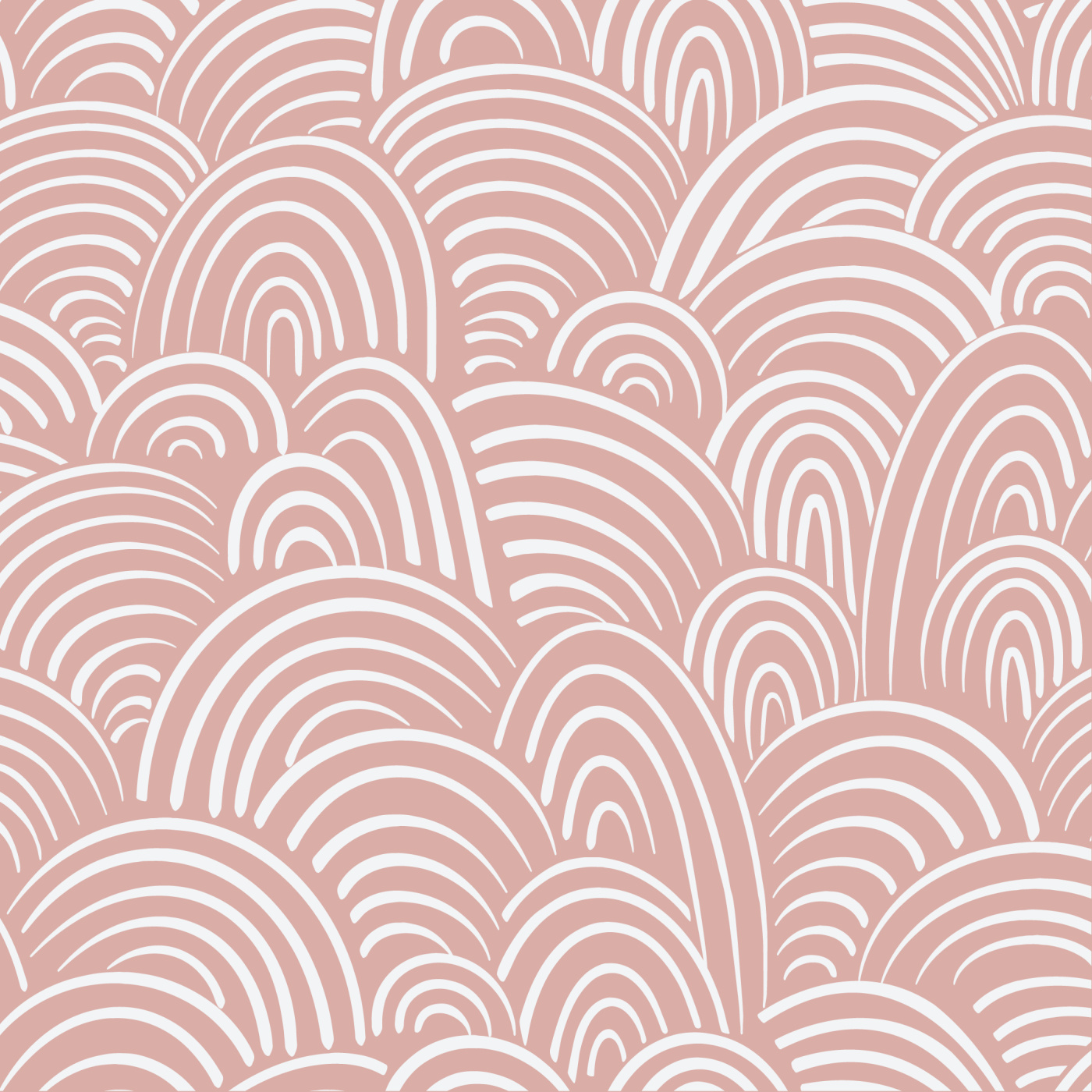 Freehand Arches Wallpaper
