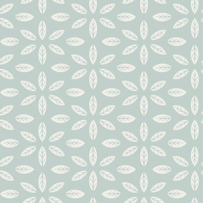 Add a touch of greenery to your walls with our Geo Leaves Peel And Stick Removable Wallpaper.