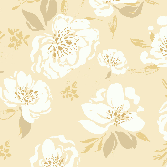 Create the look of a garden on any wall in your home with our Neutral Roses Peel And Stick Removable Wallpaper.