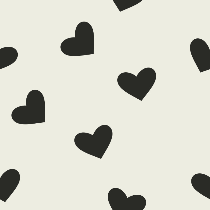 Add a cute statement wall to your child's room with our Sweet Hearts Peel And Stick Removable Wallpaper.