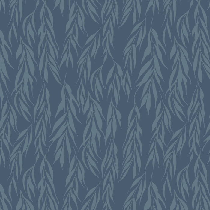 Create an eye-catching statement on any wall in your home with our Willow Leaves Peel And Stick Removable Wallpaper. 