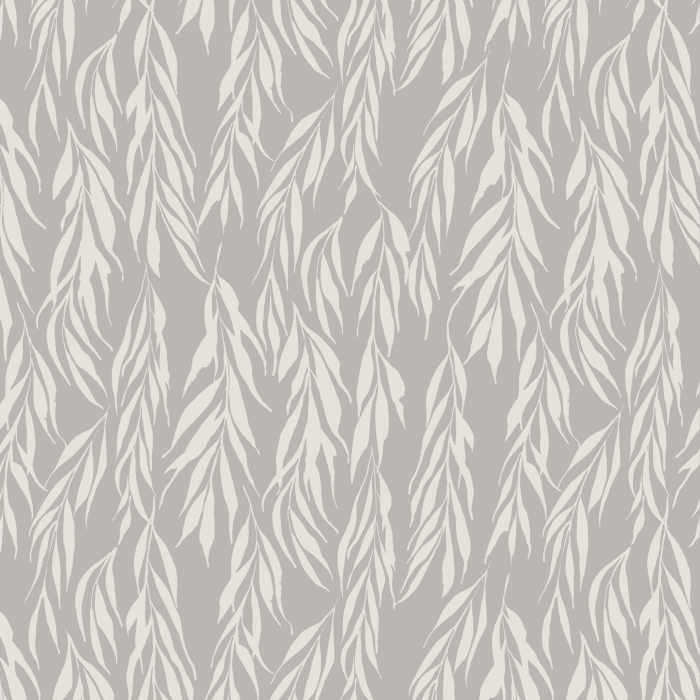 Create an eye-catching statement on any wall in your home with our Willow Leaves Peel And Stick Removable Wallpaper. 