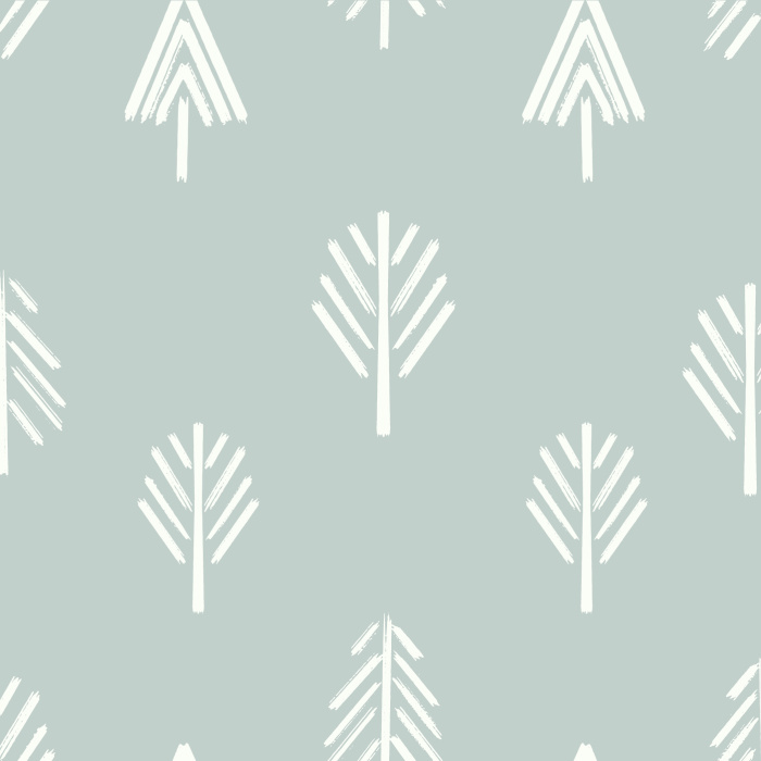Spruce up the look of any room in your home with our Woodland Trees Peel And Stick Removable Wallpaper.