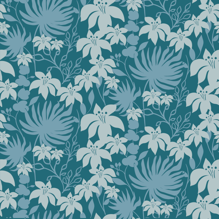 The Di Palma Peel And Stick Removable Wallpaper features a maximalist tropical design that will add the perfect accent to any wall in your home!