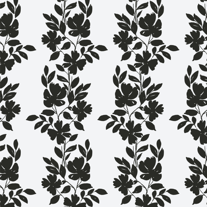 The Floral Lines Peel And Stick Removable Wallpaper is classic floral design that will add a vintage feel to your home!