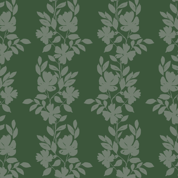 The Floral Lines Peel And Stick Removable Wallpaper is classic floral design that will add a vintage feel to your home!