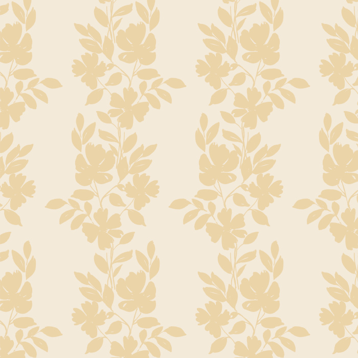 The Floral Lines Peel And Stick Removable Wallpaper is classic floral design that will add a vintage feel to your home!