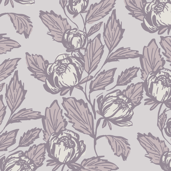 The Peony Chinoiserie Peel And Stick Removable Wallpaper will add a classic botanical element to any wall in your home! 