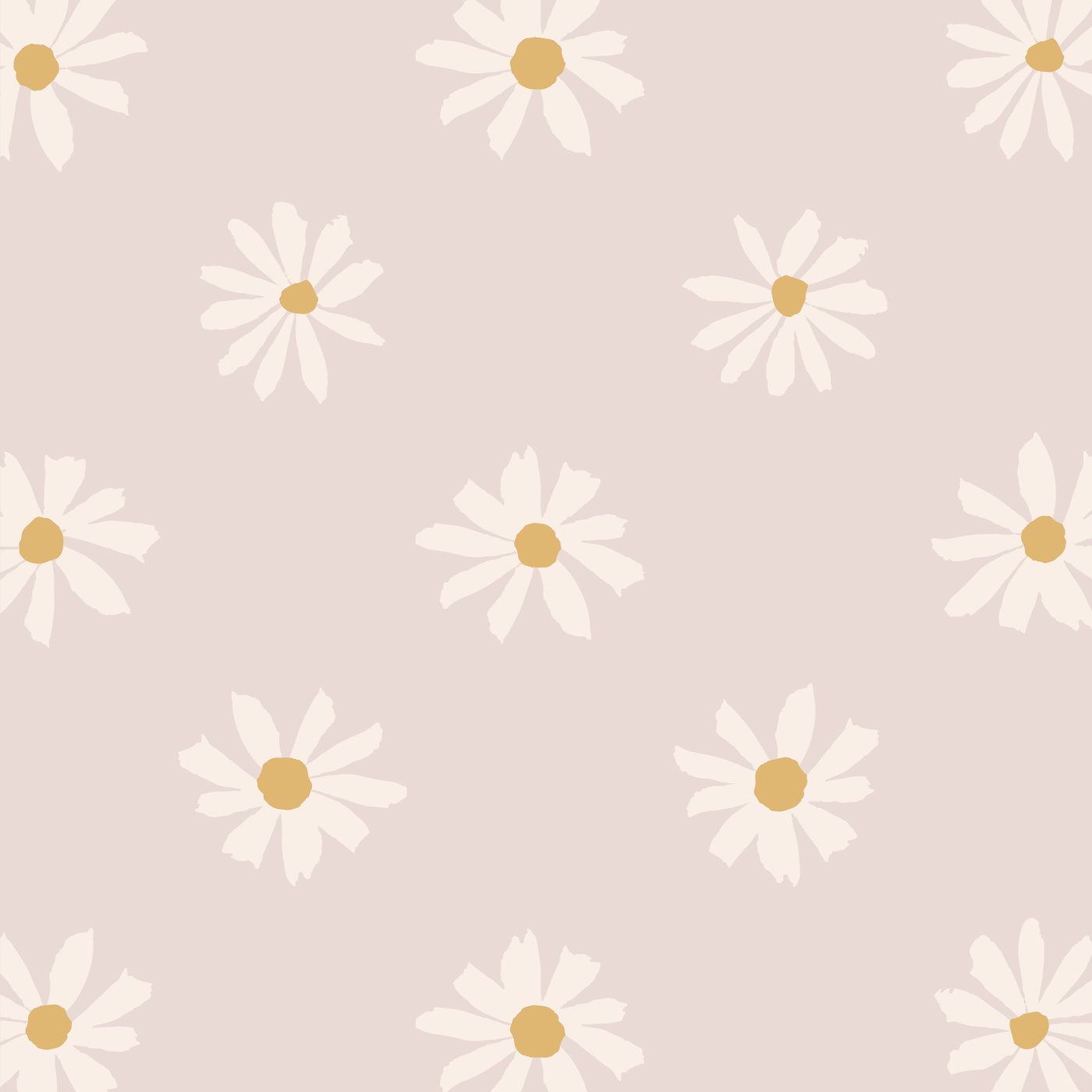 Precious Daisies Wallpaper