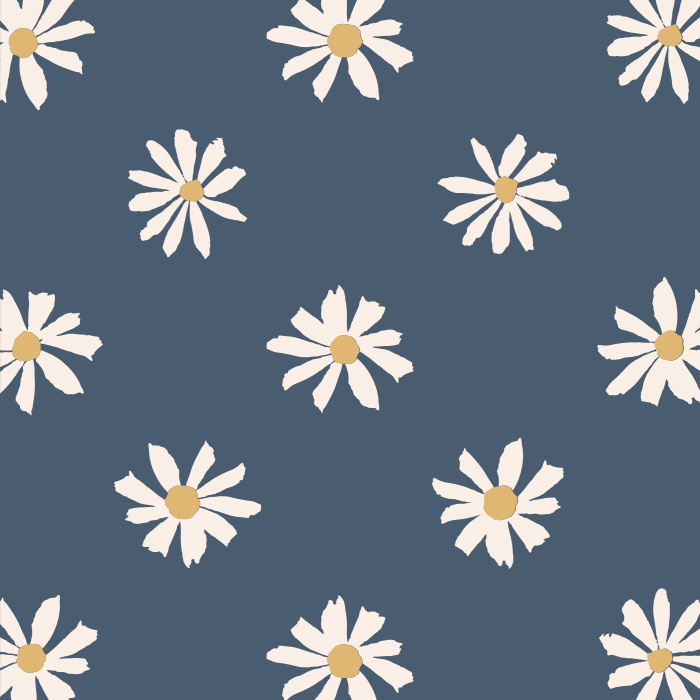 The Precious Daisies Peel And Stick Removable Wallpaper will add a cute, floral accent to any wall in your home!