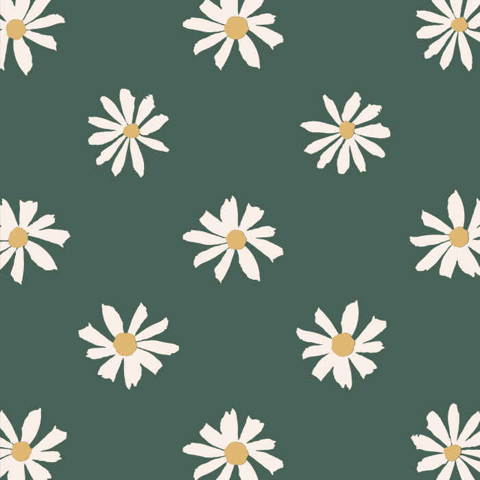 The Precious Daisies Peel And Stick Removable Wallpaper will add a cute, floral accent to any wall in your home!