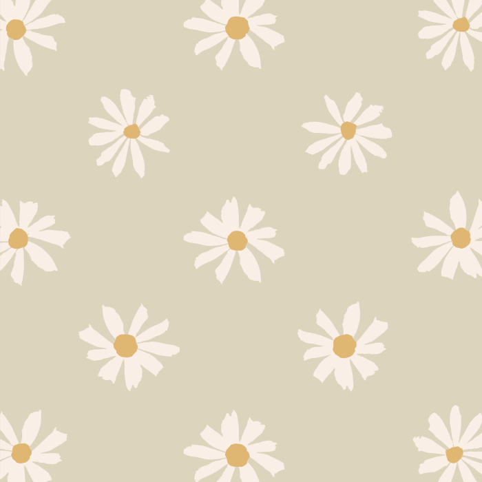 The Precious Daisies Peel And Stick Removable Wallpaper will add a cute, floral accent to any wall in your home!