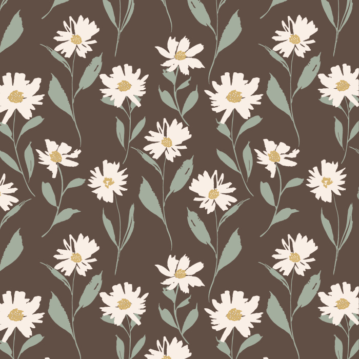 Create a garden look in any room in your home with our Forgotten Meadows Peel And Stick Removable Wallpaper.