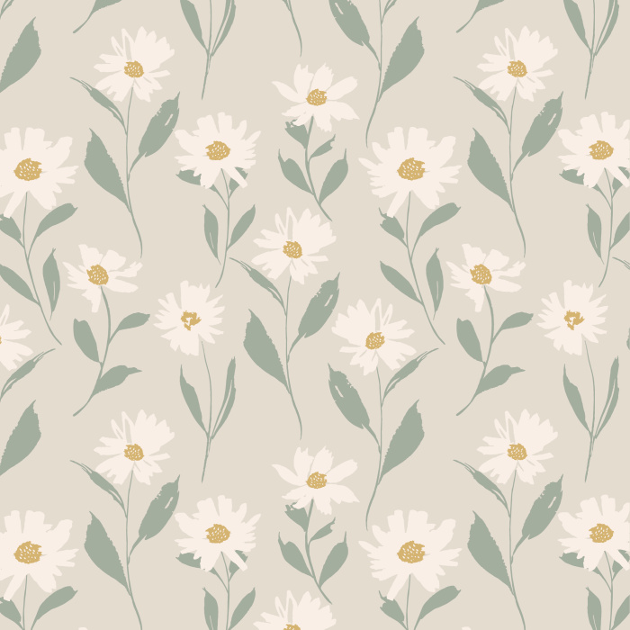 Create a garden look in any room in your home with our Forgotten Meadows Peel And Stick Removable Wallpaper.