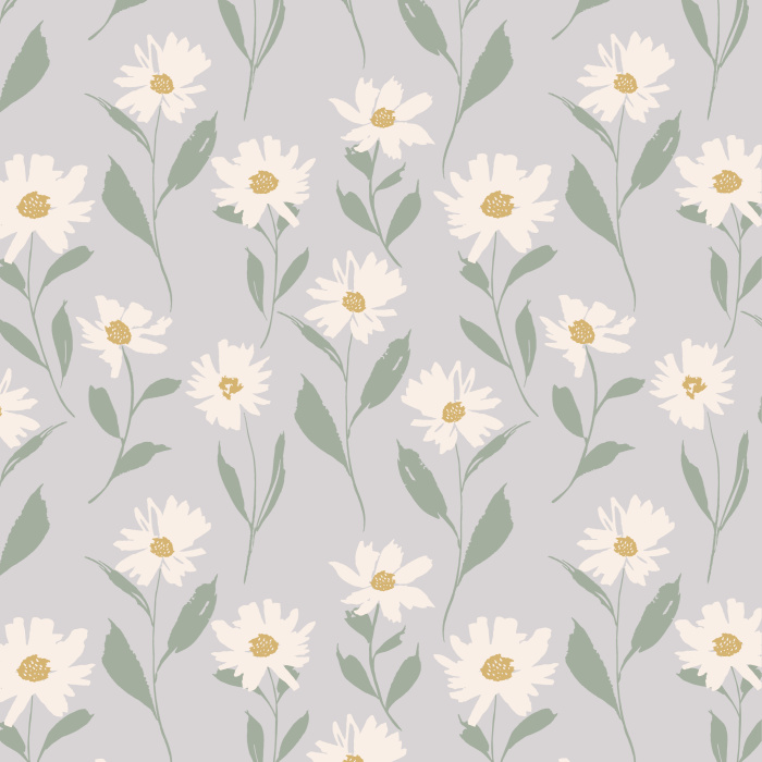 Create a garden look in any room in your home with our Forgotten Meadows Peel And Stick Removable Wallpaper.