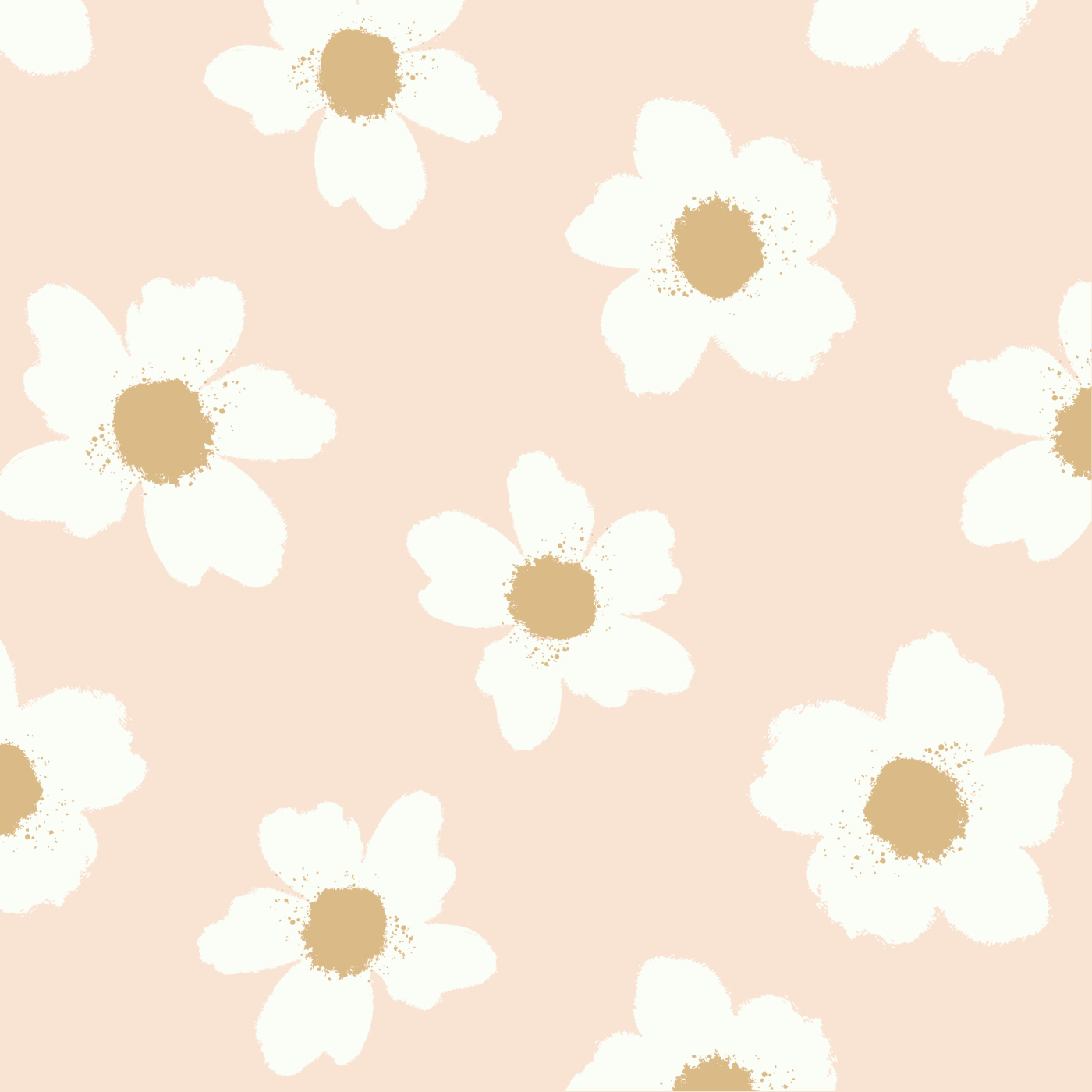 Precious Daisies Wallpaper