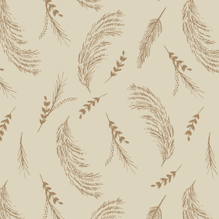 Add a touch of foliage to any room in your home with our Rustic Boho Peel And Stick Removable Wallpaper.