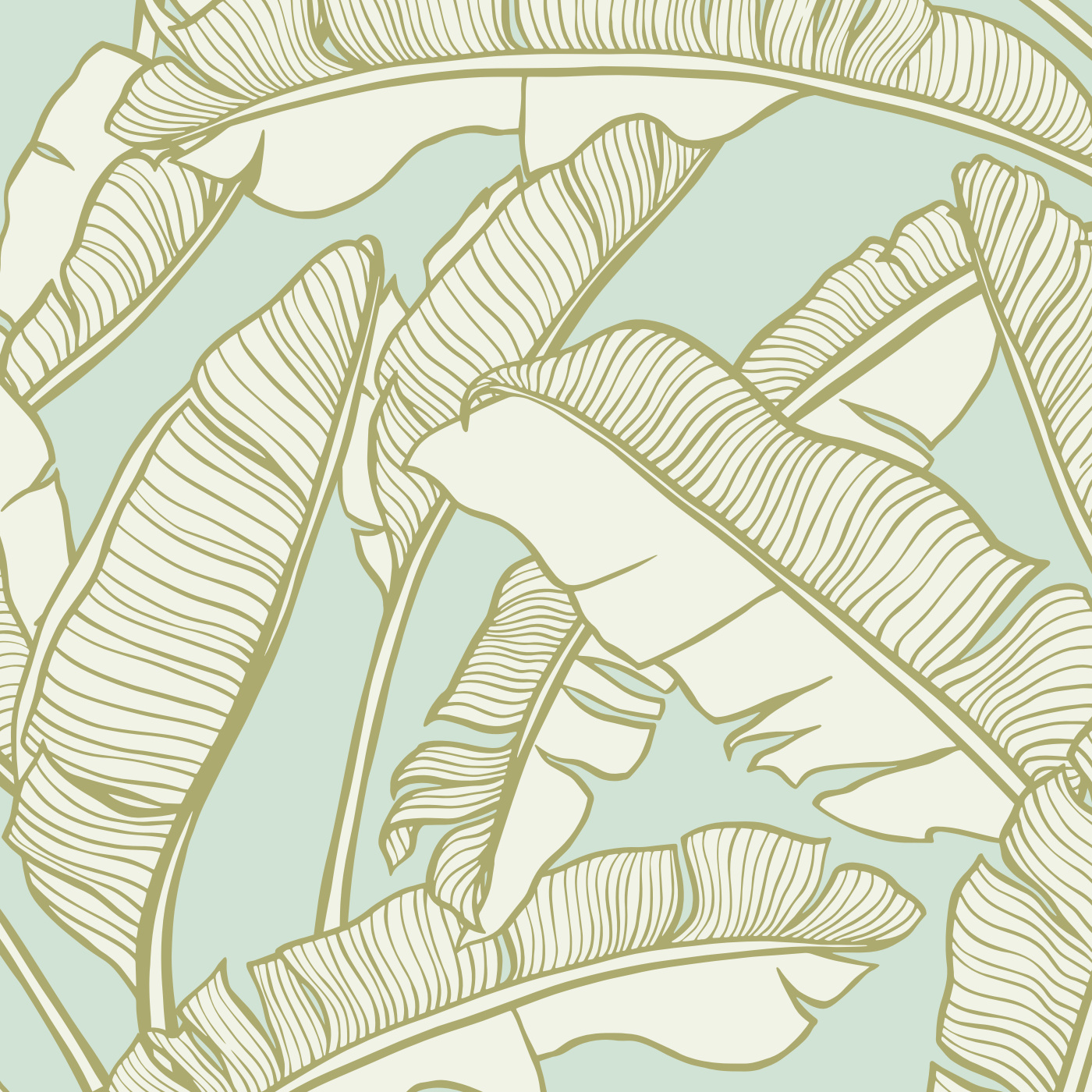 Banana Leaves Wallpaper