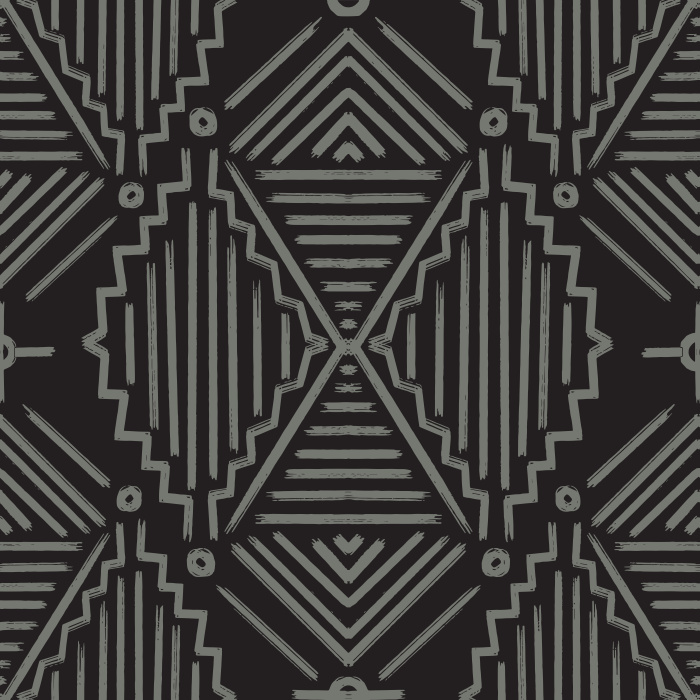 Create a trendy, exotic atmosphere in your home with our Earthy Tiles Wallpaper.