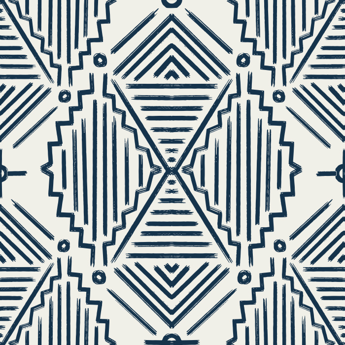 Create a trendy, exotic atmosphere in your home with our Earthy Tiles Wallpaper.