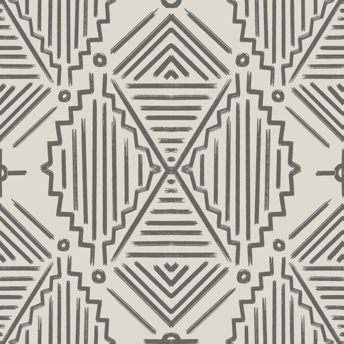 Create a trendy, exotic atmosphere in your home with our Earthy Tiles Wallpaper.