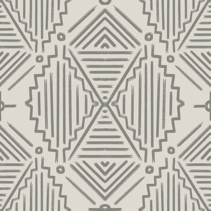 Create a trendy, exotic atmosphere in your home with our Earthy Tiles Wallpaper.