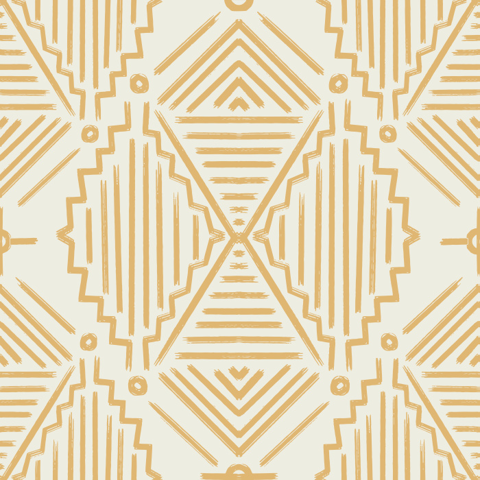 Create a trendy, exotic atmosphere in your home with our Earthy Tiles Wallpaper.