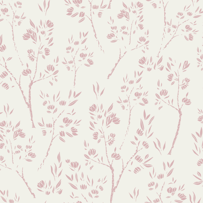 Cynthia Coastal Beach Light Pink Flamingo Vinyl Peel And Stick Removable  Wallpaper  Kathy Kuo Home