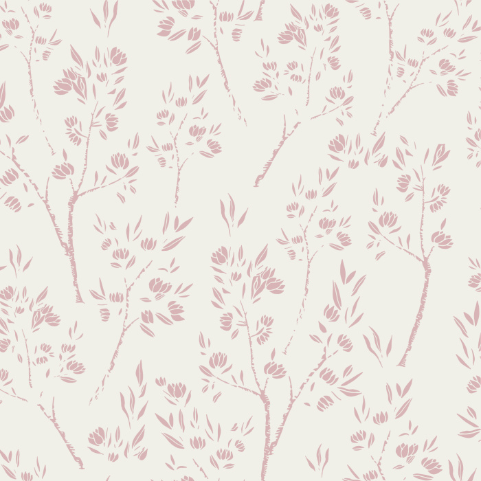 Create a botanical statement on your walls with our Delicate Forest Peel And Stick Removable Wallpaper.