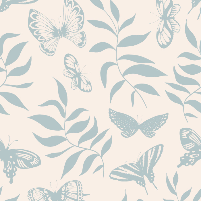 Bring a garden of beauty into your home with our Butterfly Experience Peel And Stick Removable Wallpaper. 