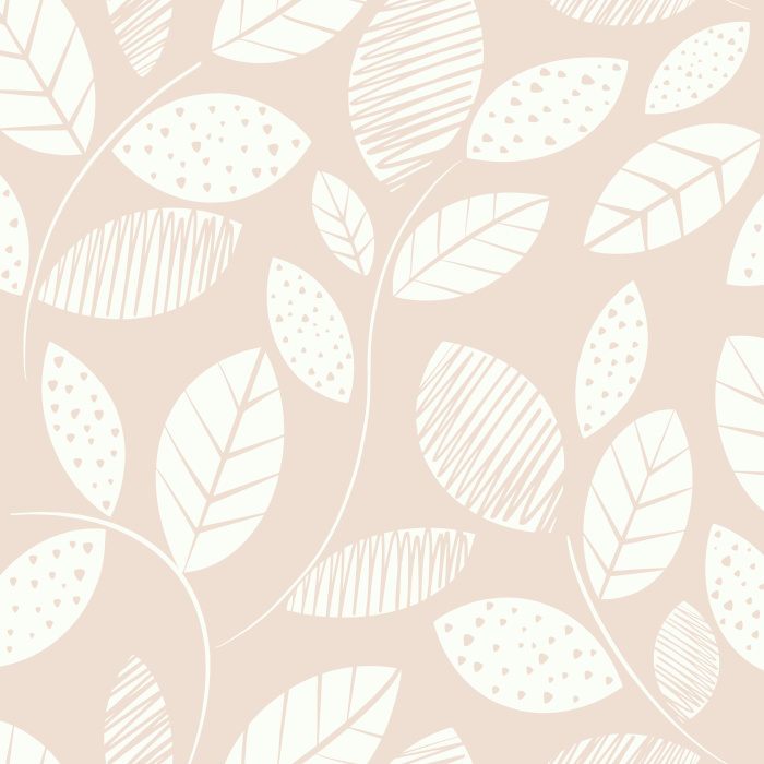 Create a charmingly sweet atmosphere in your room with our Fresh Leaves Peel And Stick Removable Wallpaper.