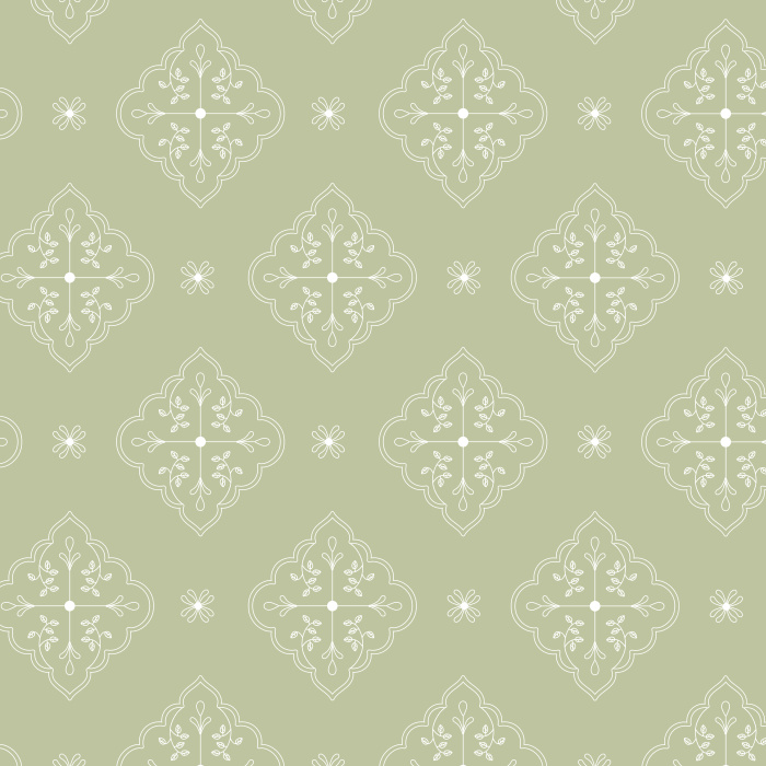 Create a charmingly sophisticated atmosphere with our Moroccan Medallion Peel And Stick Removable Wallpaper.