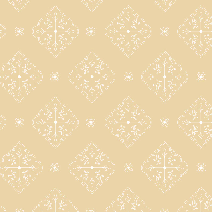 Create a charmingly sophisticated atmosphere with our Moroccan Medallion Peel And Stick Removable Wallpaper.