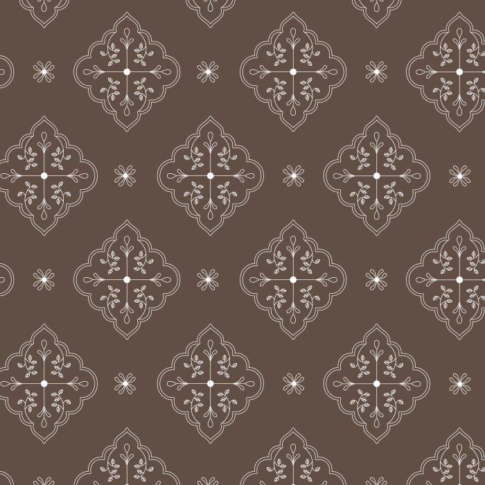 Create a charmingly sophisticated atmosphere with our Moroccan Medallion Peel And Stick Removable Wallpaper.