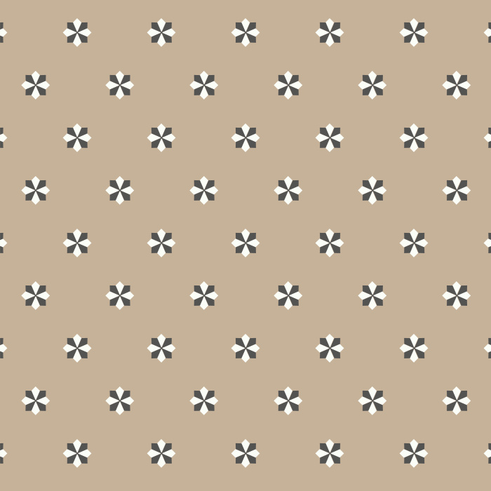 Add a classic look to any wall in your interior with our Geo Starburst Peel And Stick Removable Wallpaper.