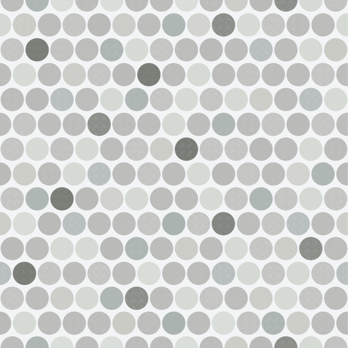 Add a monochromatic statement to any wall in your home with our Penny Tile Peel And Stick Removable Wallpaper.