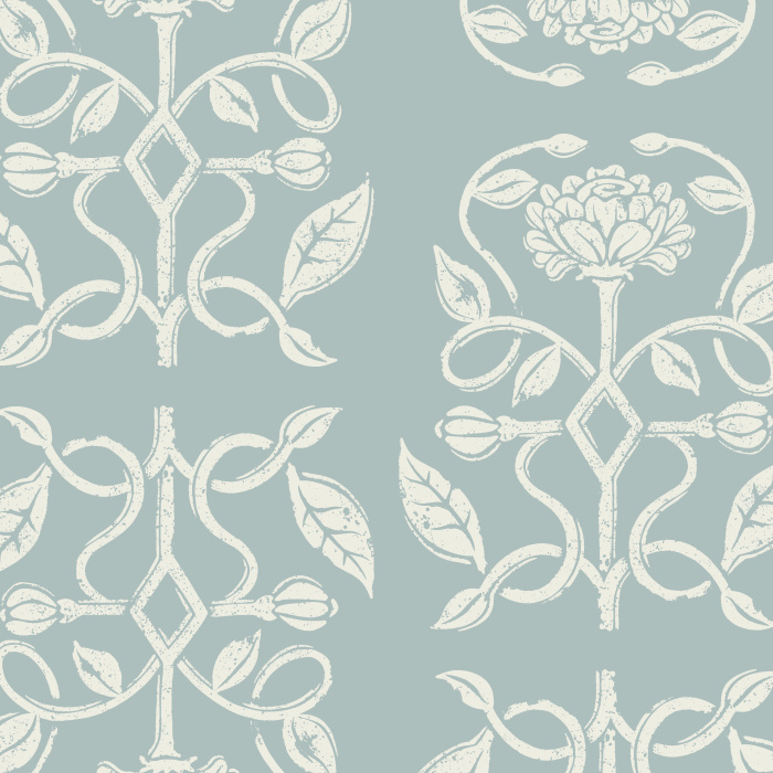 Create the space of your dreams with our Floral Nouveau Peel and Stick Removable Wallpaper.
