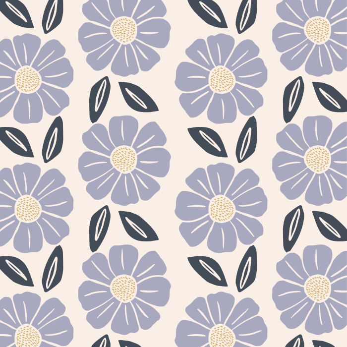 Add a fun floral accent to any wall in your interior with our Bold Petals Peel And Stick Removable Wallpaper! 