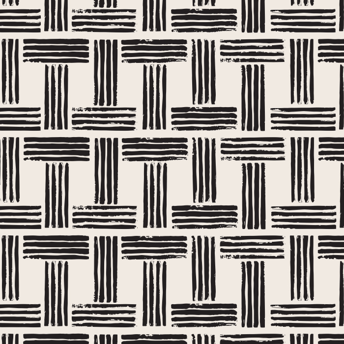 Create a bold statement in any space with our Batik Weave Peel and Stick Removable Wallpaper.