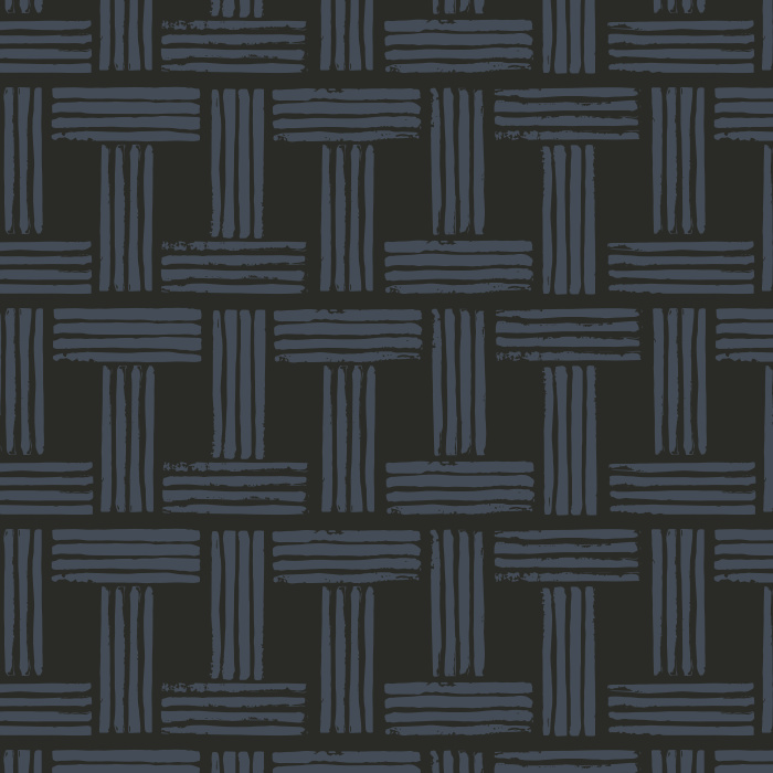 Create a bold statement in any space with our Batik Weave Peel and Stick Removable Wallpaper.