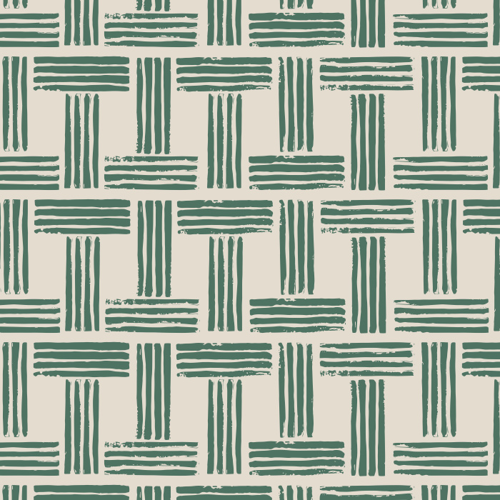 Create a bold statement in any space with our Batik Weave Peel and Stick Removable Wallpaper.