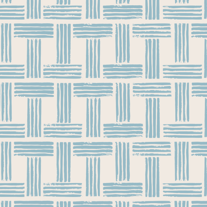 Create a bold statement in any space with our Batik Weave Peel and Stick Removable Wallpaper.