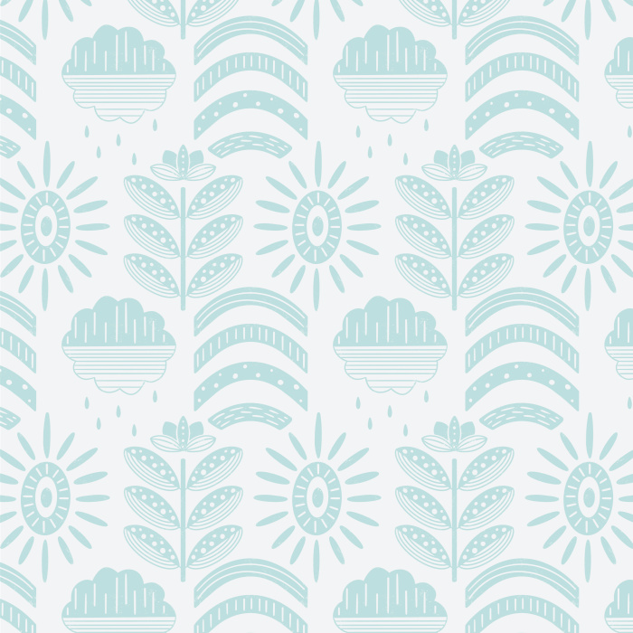 Create the playfully hygge lifestyle you've always wanted with our Weather Block Peel and Stick Removable Wallpaper.